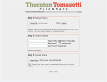 Tablet Screenshot of fileshare.thorntontomasetti.com